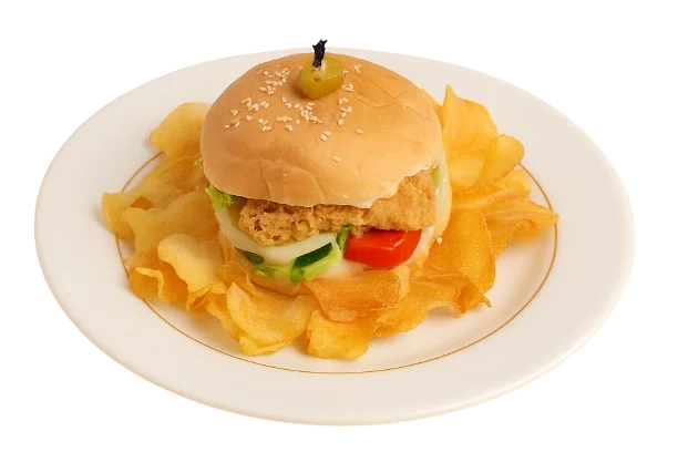 Upgraded Chicken Fillet Burger